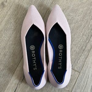 Rothy’s Ballet Pink Flats - Size 8